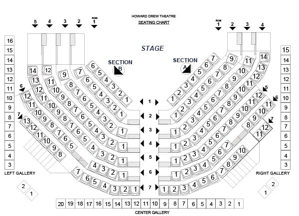 Omaha Community Playhouse Howard Drew Theatre Seating Chart