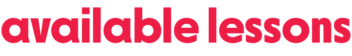 available lessons