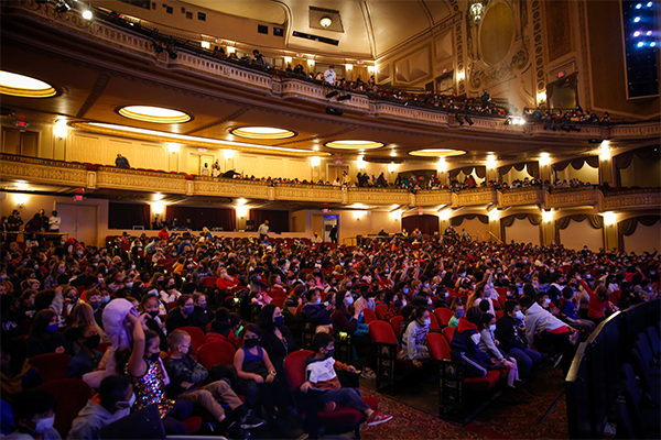 Students in Orpheum 